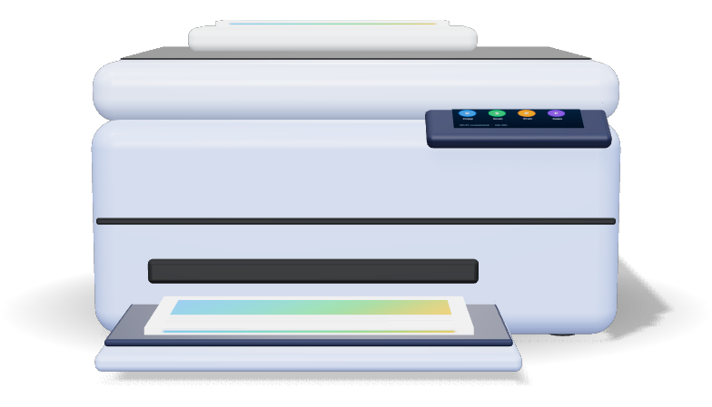 Wireless All-in-One Color Inkjet Printer, 15 ppm, Document Feeder, Duplex, 125-Sheet Tray