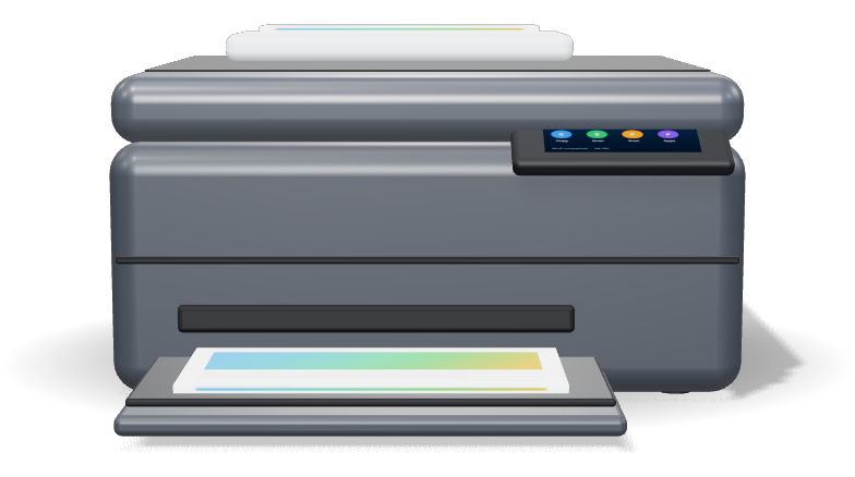 Wireless All-in-One Color Inkjet Printer, 20 ppm, Fax, Document Feeder, Duplex, 225-Sheet Tray (Graphite)